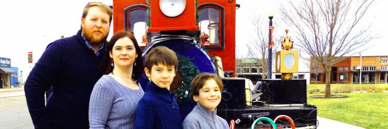 I Made Peace With My Decision to Have a Hysterectomy Jodi Brown with her family