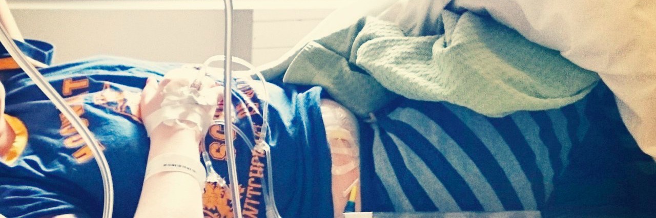 Woman Writes to Her Body in Pain While in College college student being treated in the hospital