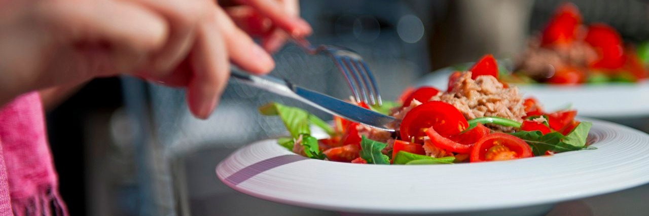 Man on the Autism Spectrum Stops Being a Picky Eater person eating a salad