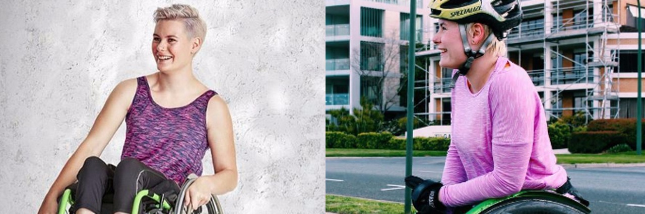 Robyn Lambird, Athlete With Cerebral Palsy, Models in Target Ad Robyn Lambird modeling for Target