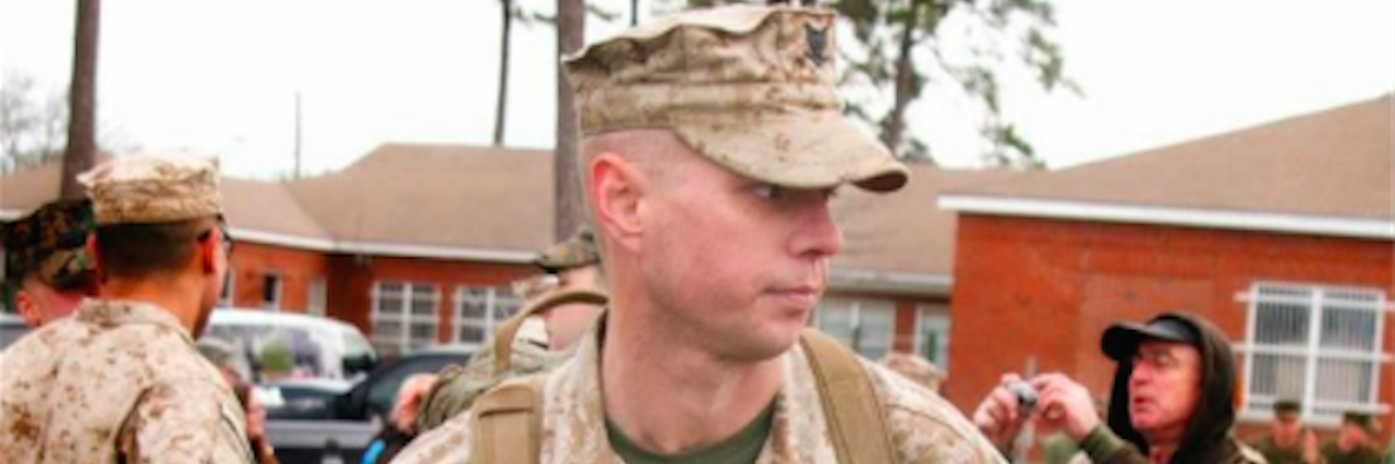 What a Combat Veteran and His Wife Want You to Know About PTSD man in the army wearing his uniform