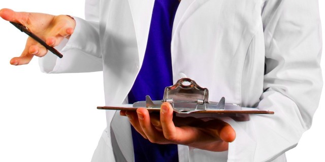 To the Inadequate Doctor Who Doesn't Understand My Illness stressed out young professional medical worker isolated on a white background