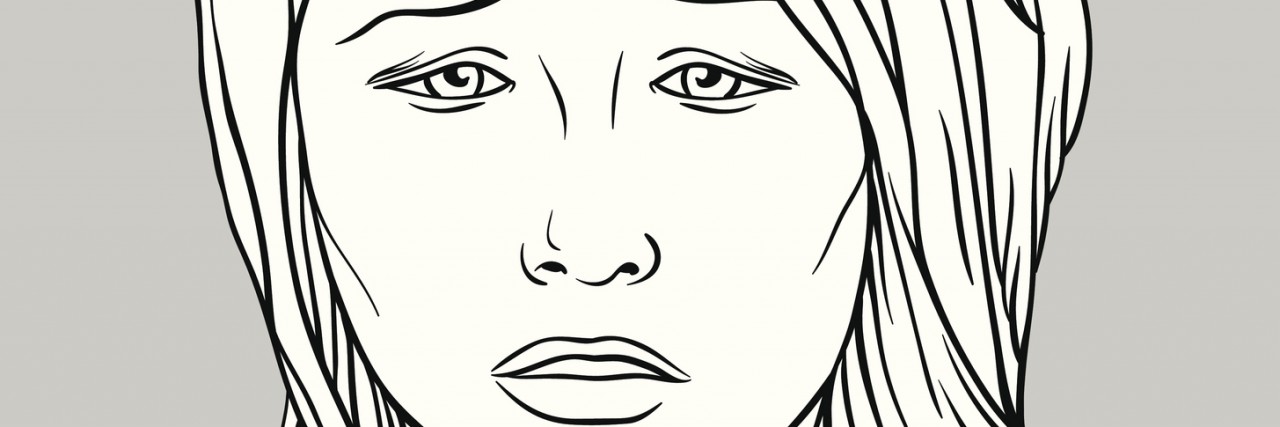 Autistic Adult on How 'High-Functioning' Can Still Lead to Aggression Sad face of a young woman