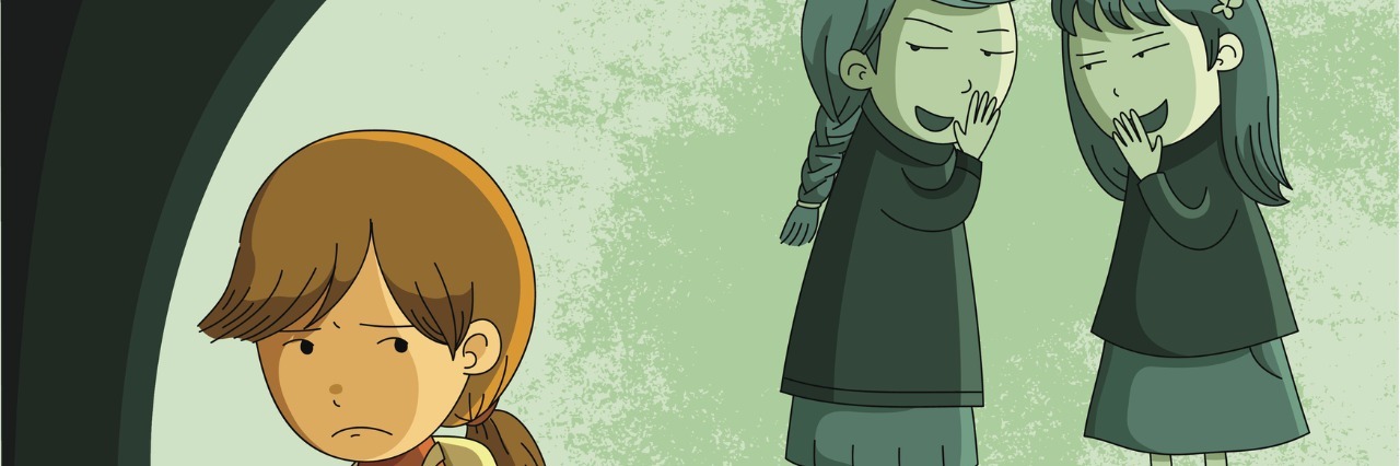 Talking to Your Kids About My Daughter on the Autism Spectrum little girl being ostracized and bullied by her peers