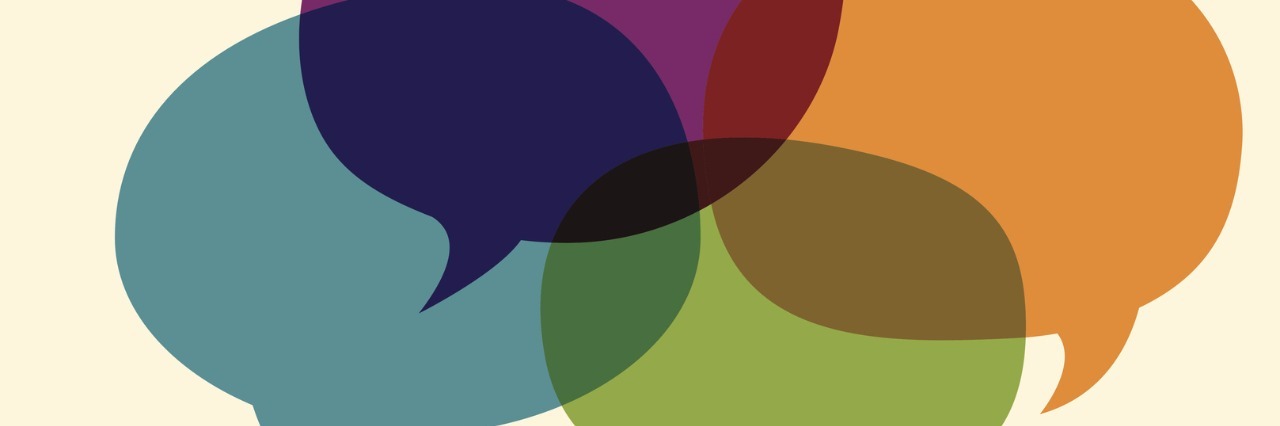 Having Issues With Communication as Someone on the Autism Spectrum Illustration of dialogue bubbles