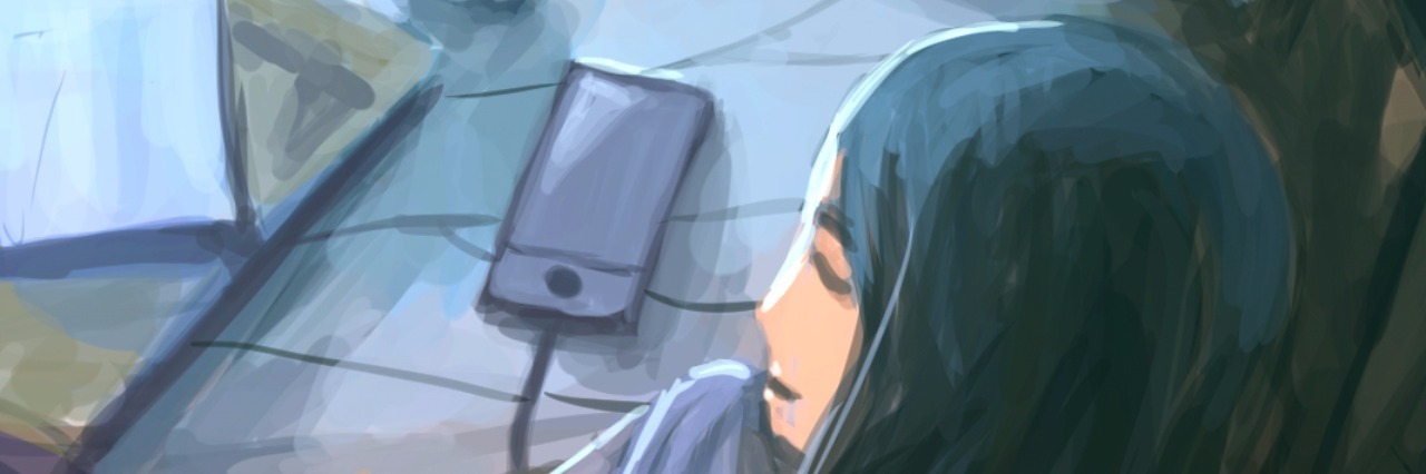 What Anxiety Feels Like at Night When I Can't Sleep woman sitting by a window