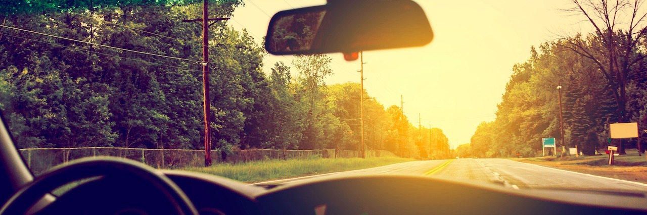 How Chronic Fatigue Syndrome Affects If I Can Drive a Car view from back seat through front window of car