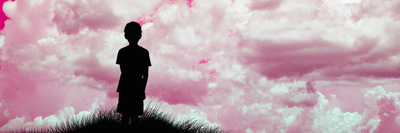 Finding Doctors Who Will Treat My Lyme Disease silhouette of boy looking at pink sky