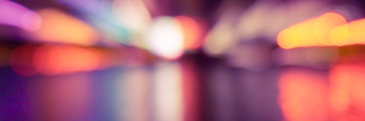 What To Do When Mania Gives You Too Many Ideas blurred lights