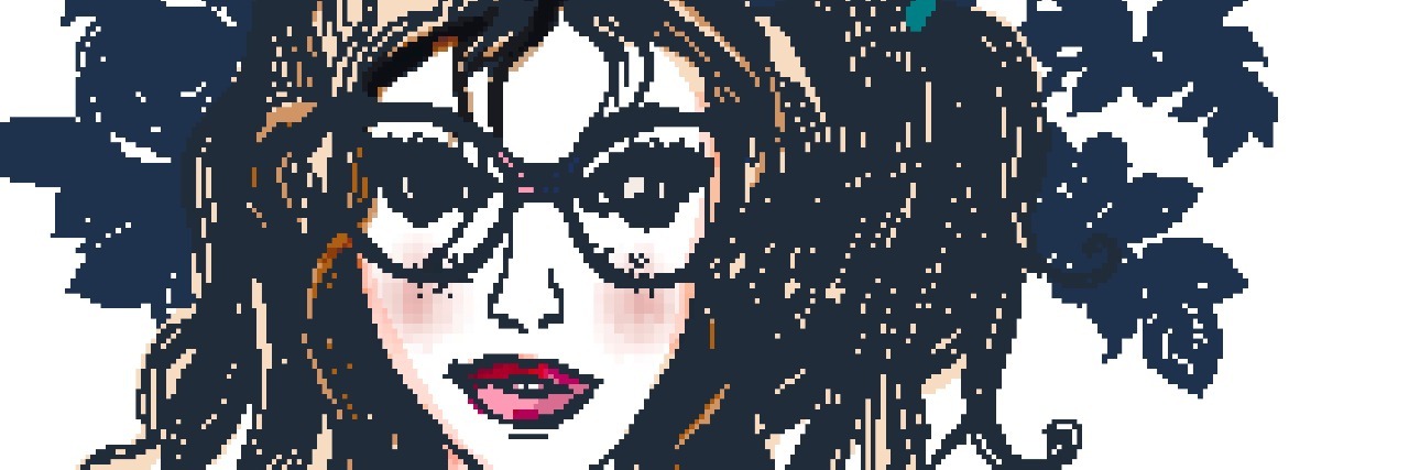 What OCD Can Look and Feel Like girl with glasses on and messy illustration around her head