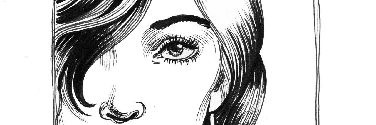 Why I Can't Reschedule or Cancel My Doctor Appointments Ink sketch of a woman drinking coffee