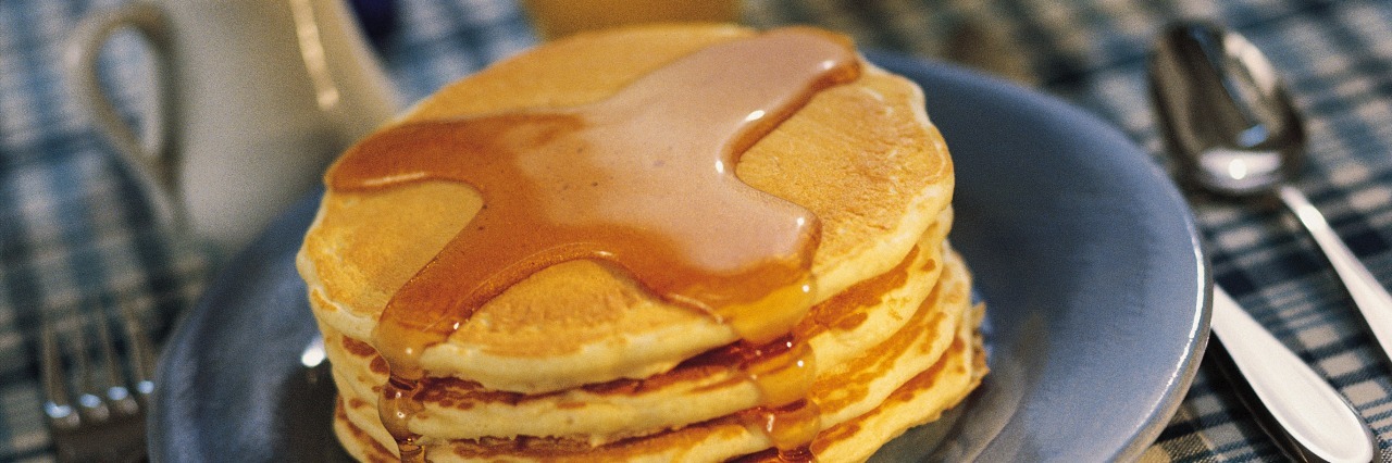 The White Moose Cafe Wants a Doctor's Note for Gluten-Free Orders Pancakes with maple syrup