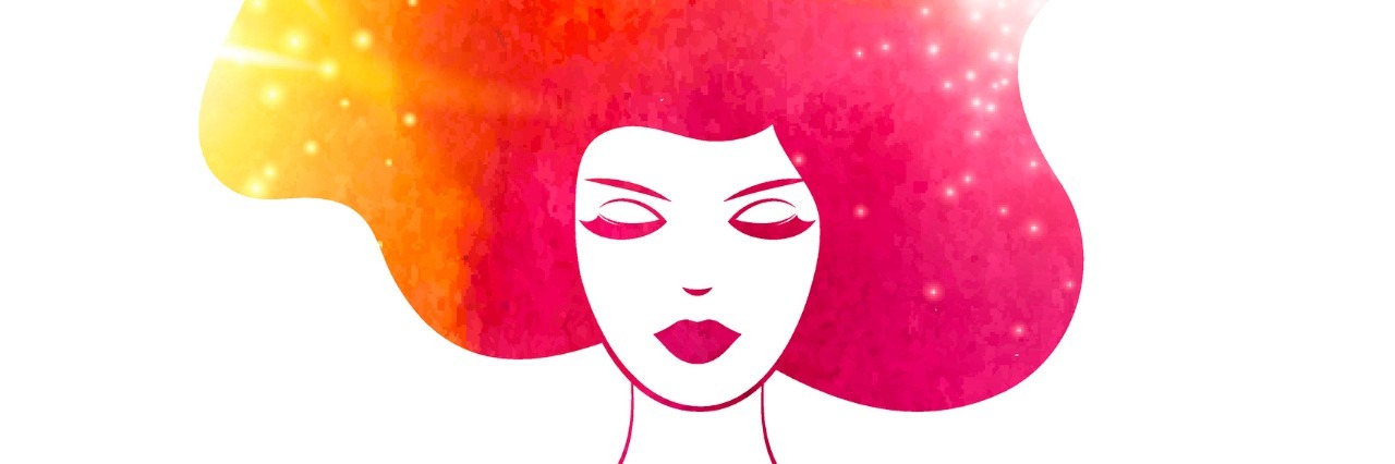 Things I've Learned After Living With Chronic Illness woman drawing with watercolor red orange and yellow hair