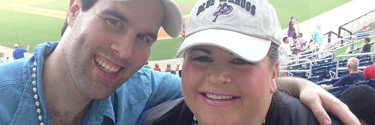 'Getting to First Base' as an Autistic Couple Anita and Abraham at the baseball game