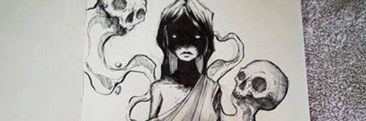 Shawn Coss Creates Creepy Drawings of Mental Illnesses for Inktober