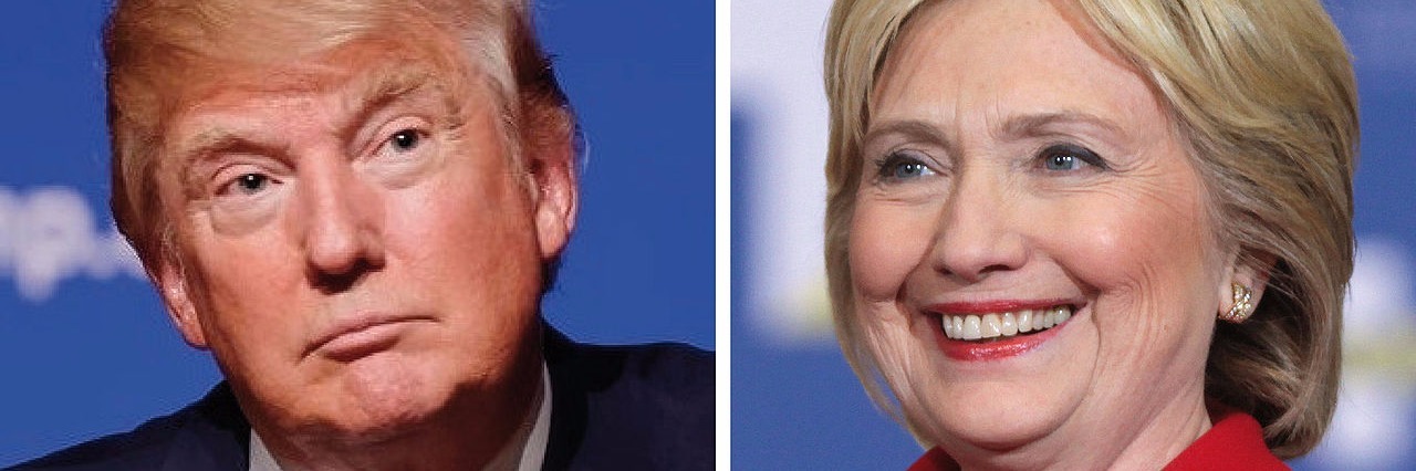 Where Donald Trump and Hillary Clinton Stand on Healthcare Issues Photo of Donald Trump and Hillary Clinton
