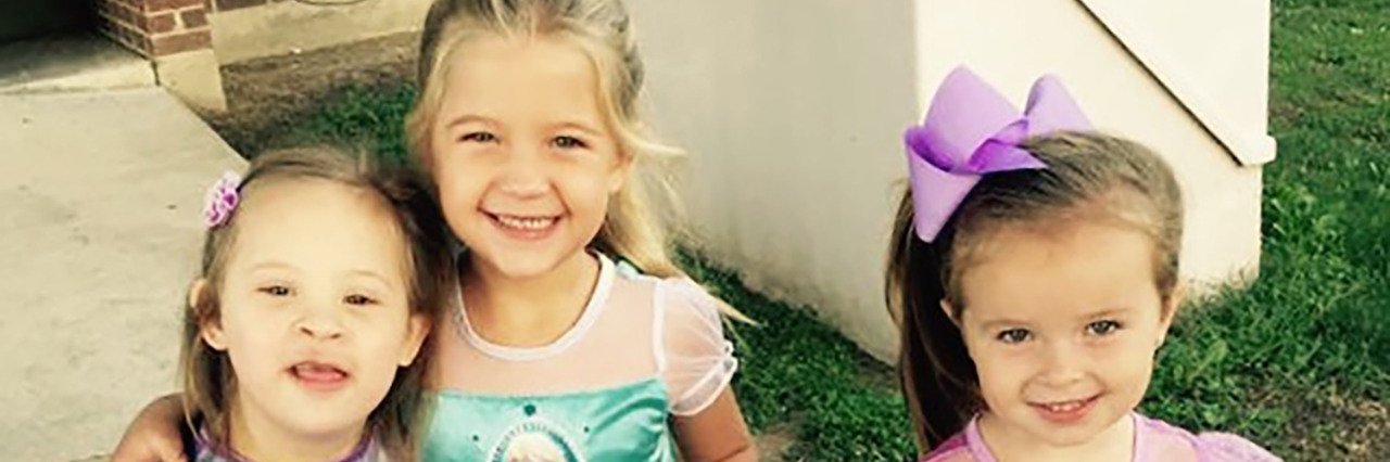 The Gift of Parenting a Daughter With Down Syndrome Lila with her friends.