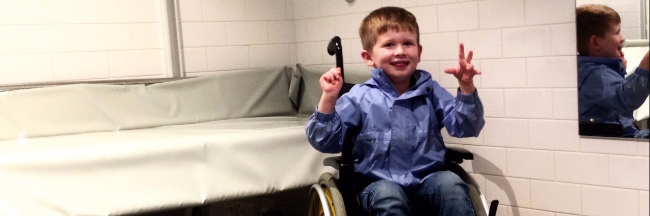 Asking for Changing Places and Space to Change Toilets A Changing Places toilet at Kirroughtree Visitor Centre, Scotland