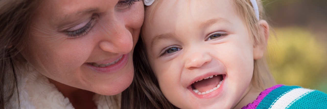Mom, an Eating Disorder Survivor, Writes Letter to Daughter mom and girl smiling
