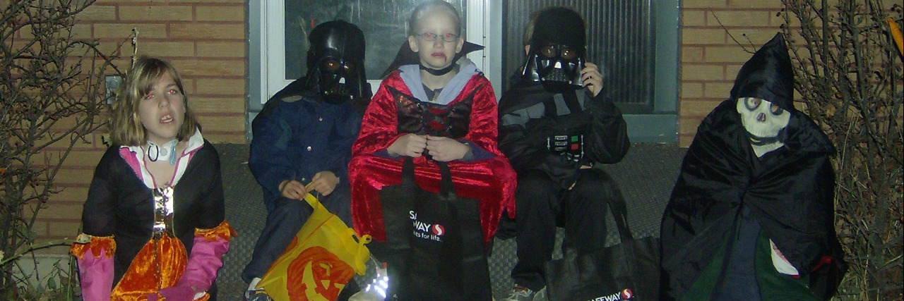 How Halloween Can Exclude Children With Disabilities Mariah on Halloween 2008.