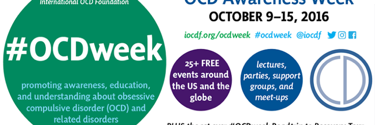 What to Know About Obsessive Compulsive Disorder OCD Awareness Week poster