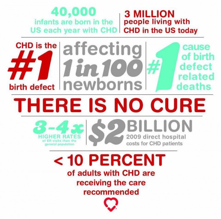 Pediatric Congenital Heart Association - Info Graph