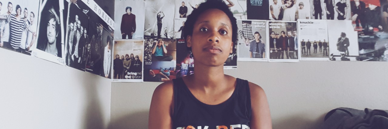 Mental Health PSA Video: We Can All Be OK Kaycie Ingram in a mental health PSA