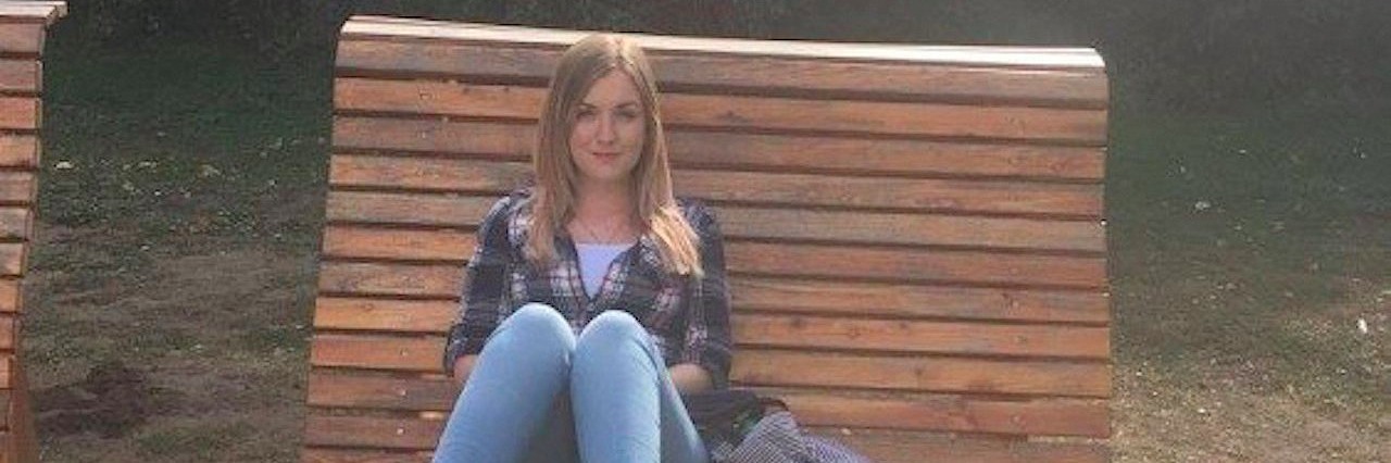 Positive Things I Learned Because of My Hypothyroidism woman sitting in a huge chair outdoors