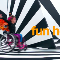 Young girl in a wheelchair featured in Target commercial