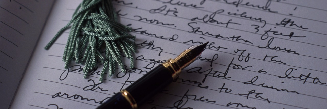 Reading My Suicide Note When I'm No Longer Suicidal Writing in Journal