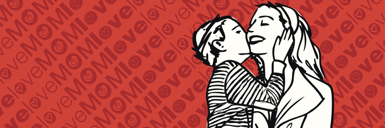 Letter of Recommendation for Special Needs Moms mom kissing son