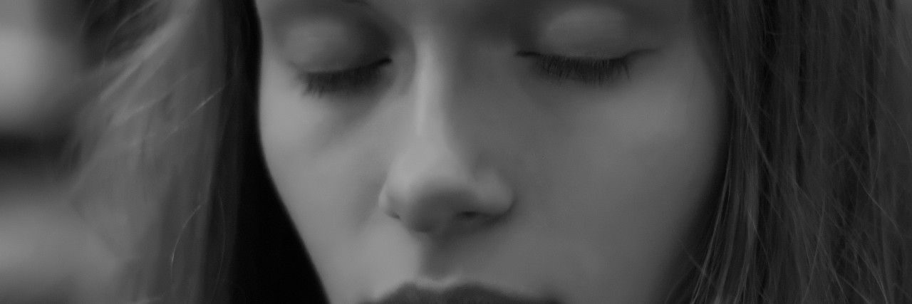 OCD Recovery: Lessons I've Learned Since the ER Close-up of a beautiful girl with closed eyes