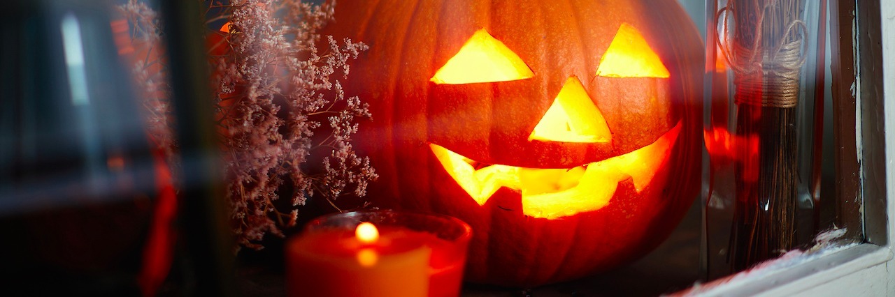Afraid of Halloween: When Halloween Makes You More Anxious jack-o-lantern sitting in a window