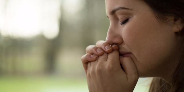 What Anxiety Looks Like in My Life as a Special Needs Mom Horizontal view of depressed young woman crying