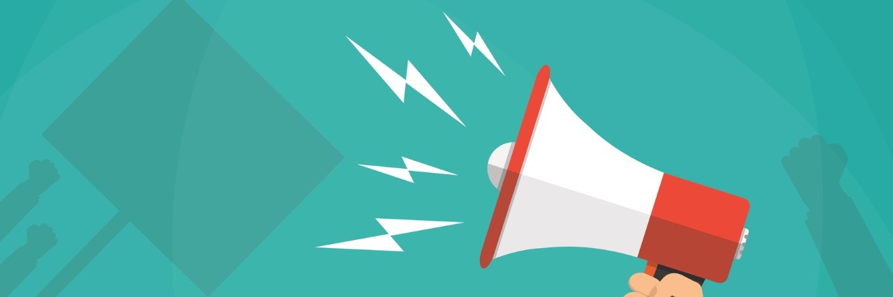 Reasons It's Important to Raise Awareness of Dysautonomia person holding megaphone