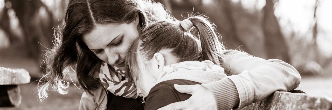Parenting a Child With Turner Syndrome and Experiencing Self-Doubt Mother Comforting Daughter
