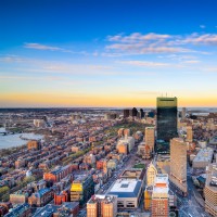 Boston Massachusetts Skyline