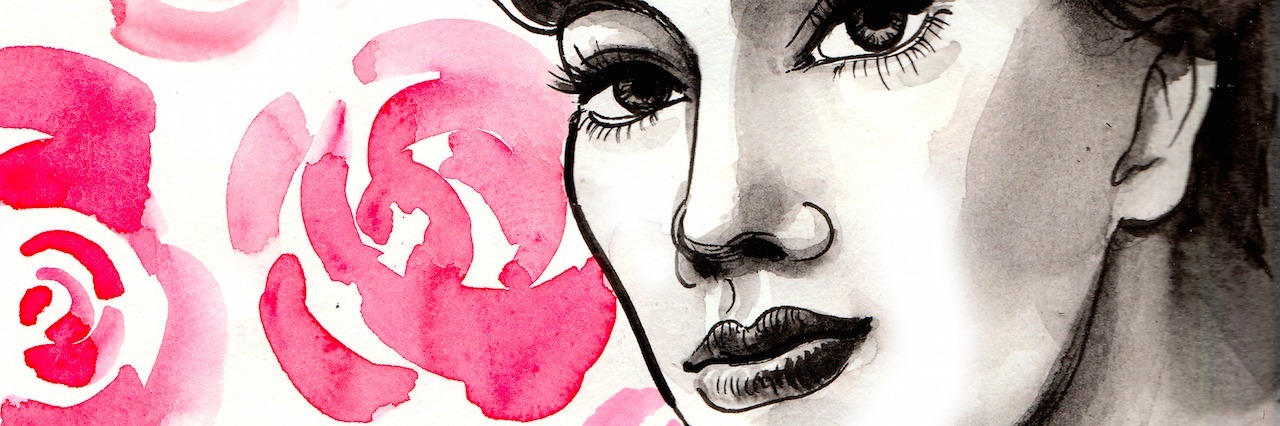What I Learned in Treatment for an Eating Disorder illustration of a woman