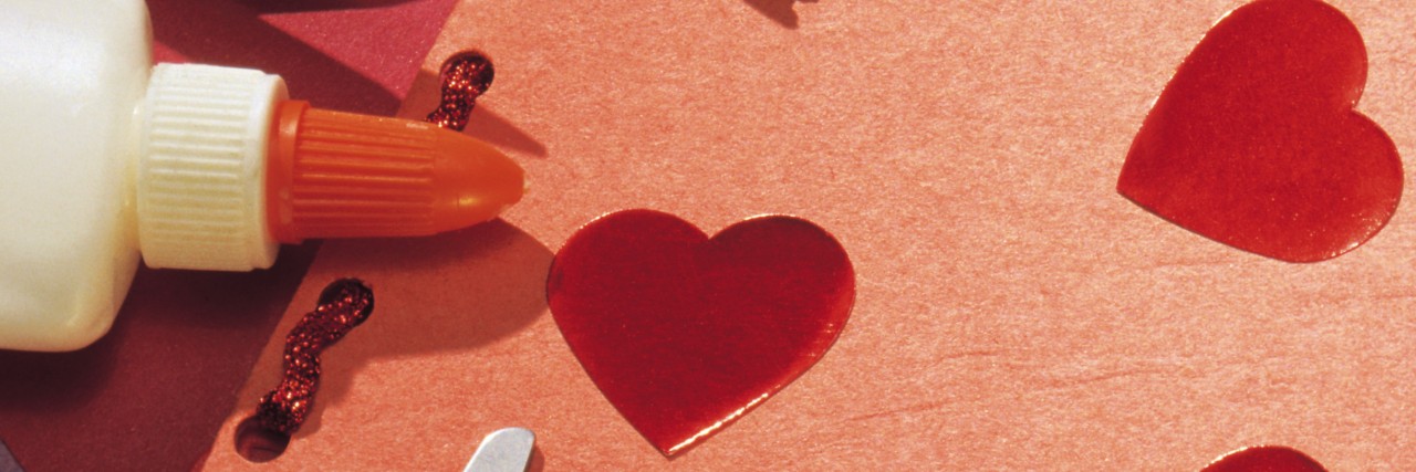 Advice for Teachers on Valentine's Day, From a Woman With Autism Crafting homemade Valentine's Day greeting cards