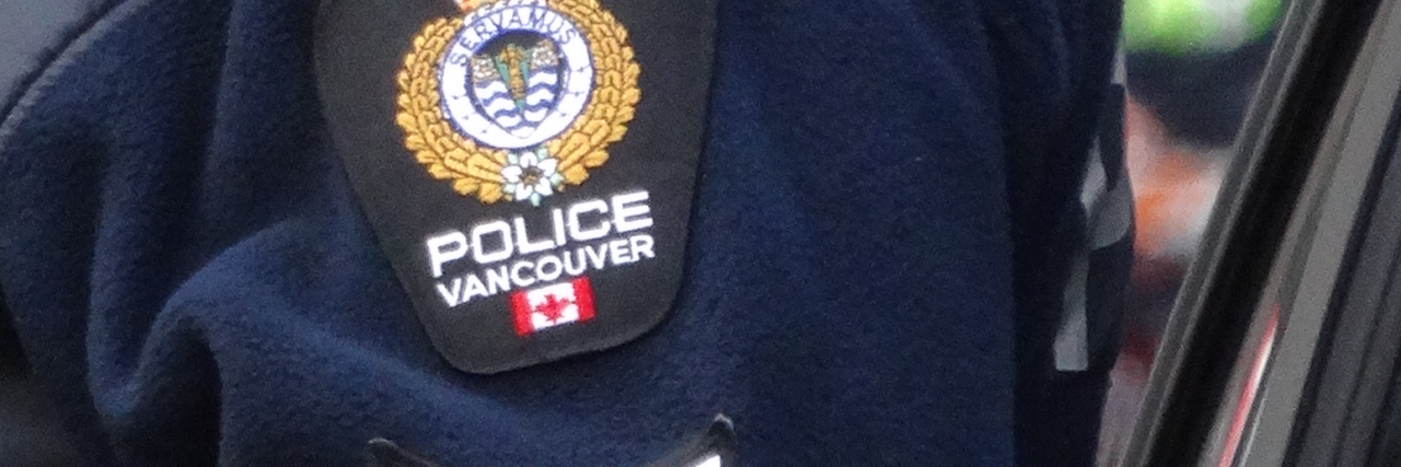 Mom Thanks Vancouver Police Officer for Helping Autistic Son vancouver police sleeve