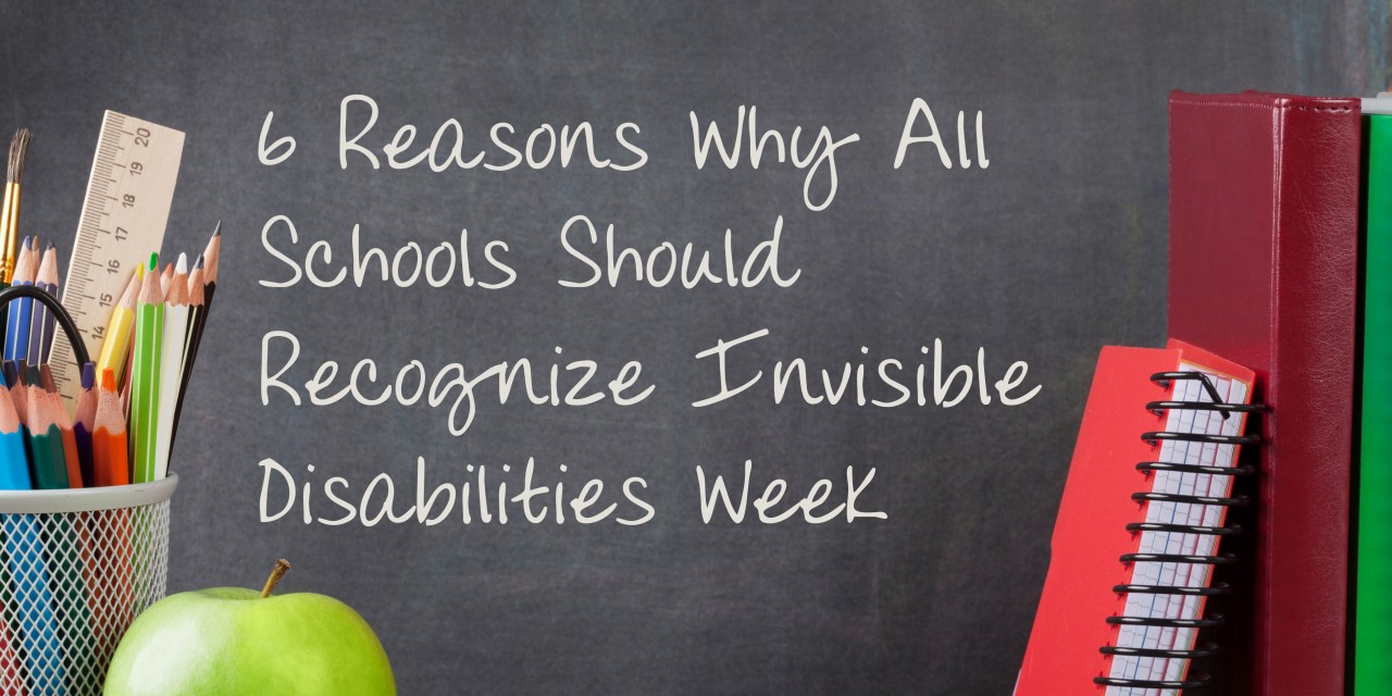 Why All Schools Should Recognize Invisible Disabilities Week