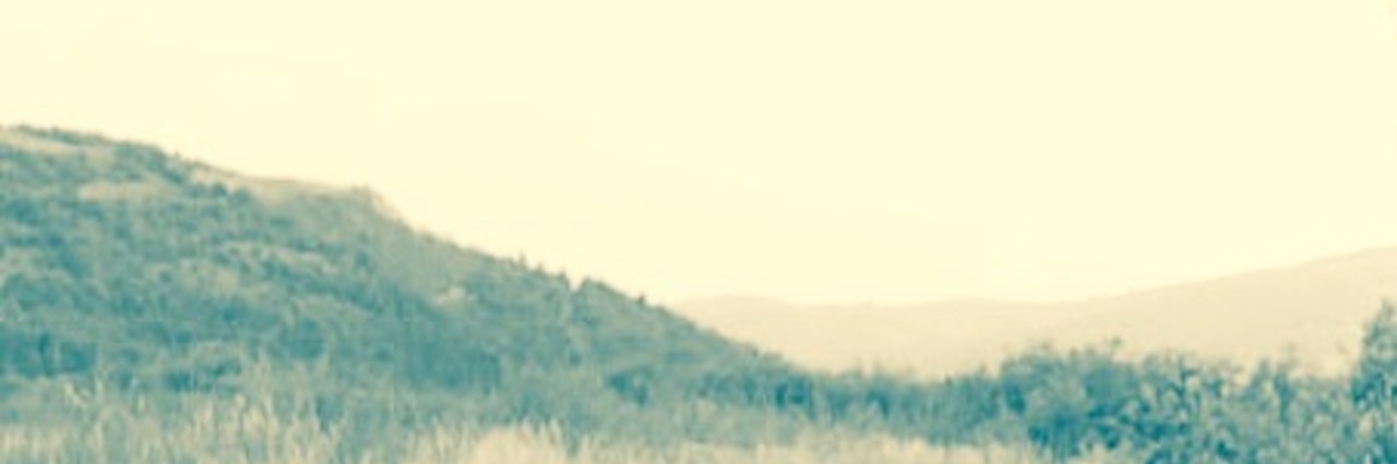 Depression Feels Like a Haze hazy field