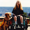 Karin at the Grand Canyon, age 14.