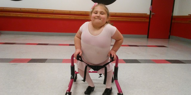 A Thank You to the Dance Studio That Welcomes My Daughter With Disabilities Namine at dance class.