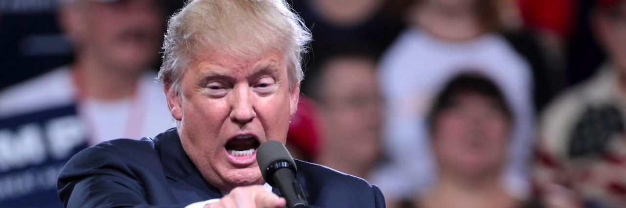 Letter to Donald Trump, From the Mother of a Child With Down Syndrome Donald Trump shouting