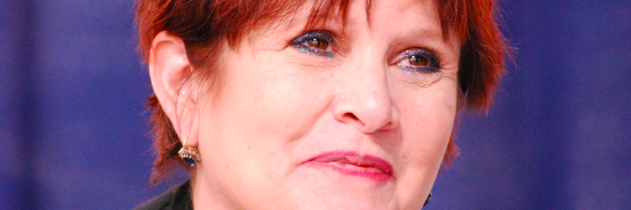 How Carrie Fisher Inspires Me to Be My Best Self With Bipolar Disorder carrie fisher