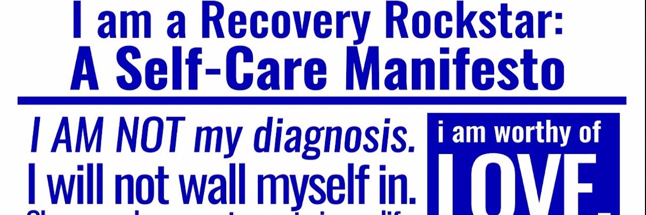 My Self-Care Manifesto self-care manifesto