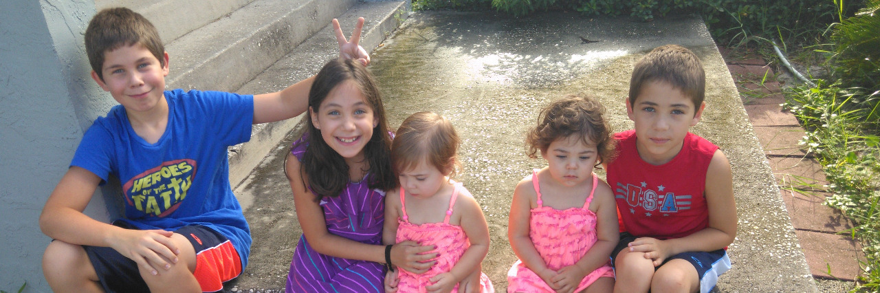 Receiving a Potential Multiple Sclerosis Diagnosis on Christmas Rebekah Martin's children.