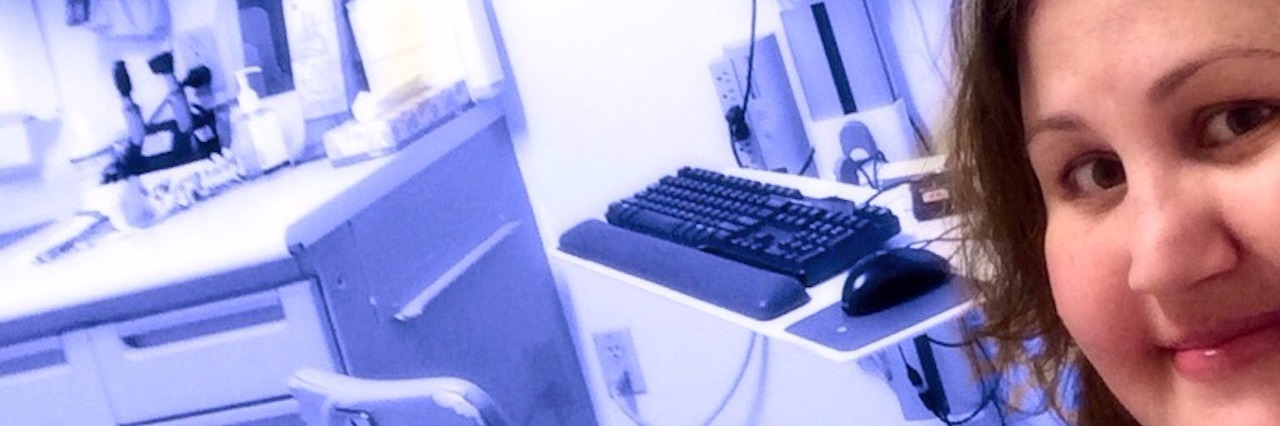 Woman With Invisible, Chronic Illness Writes Kamala Harris a Letter woman in a hospital room