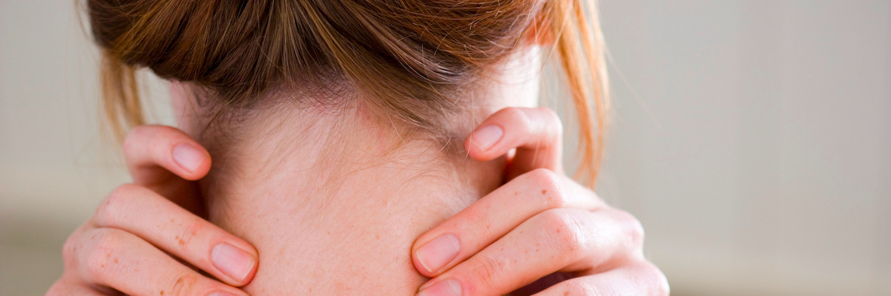 When You Are Trying to Recover From an Addictive Mind Woman with hands on neck